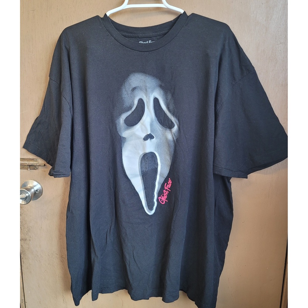 Ghostface Licensed‎ Tshirt SS Sz 3XL Black Cotton EUC
